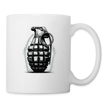 Explosive Charge: Hand Grenade - Mug - white - Right