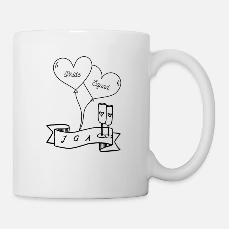 Bride Squad - Tasse - Weiß