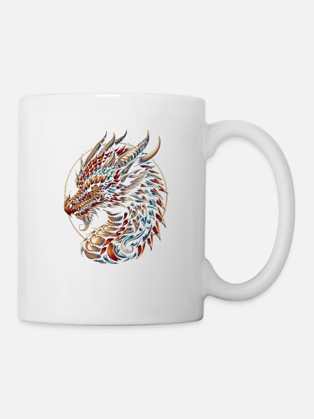 Feuriges Flüstern - Tasse - Weiß