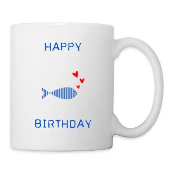 ALLES GUTE ZUM GEBURTSTAG. JAHRESTAG. - Tasse - Weiß - Rechts