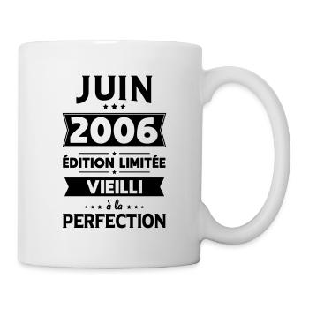 18th Anniversary - June 2006 Perfection - Mug - white - Right