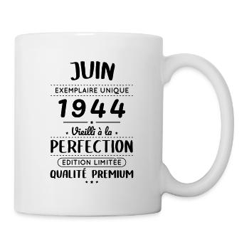 80th Anniversary - June 1944 Perfection - Mug - white - Right