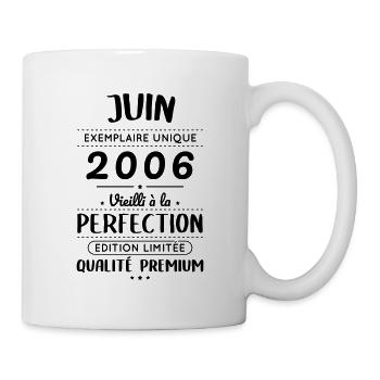 18th Anniversary - June 2006 Perfection - Mug - white - Right
