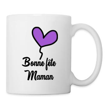 HAPPY MOTHER'S DAY. MOM. MOTHER'S DAY - Mug - white - Right