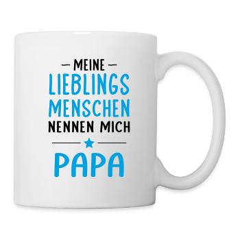 My favorite people call me Daddy Father's Day - Mug - white - Right