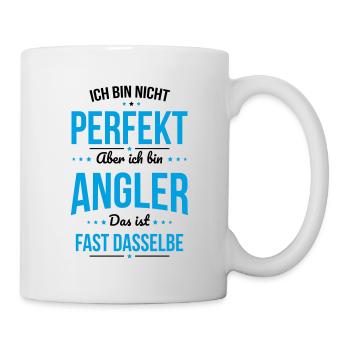 Je ne suis pas parfait, mais je suis pêcheur - Mug blanc - blanc - Droite
