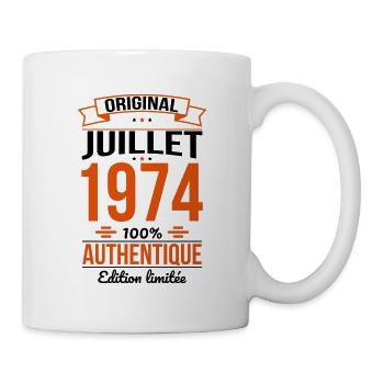 50th Anniversary - Original - July 1974 - Mug - white - Right