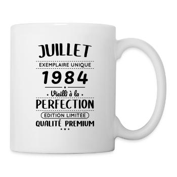 40th Anniversary - July 1984 Perfection - Mug - white - Right