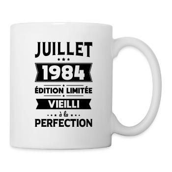 40th Anniversary - July 1984 Perfection - Mug - white - Right