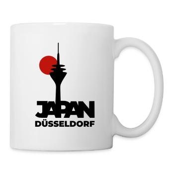 Le Japon se rend à Düsseldorf - Mug blanc - blanc - Droite