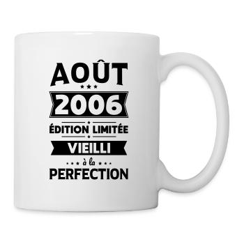 18th Anniversary - August 2006 Perfection - Mug - white - Right