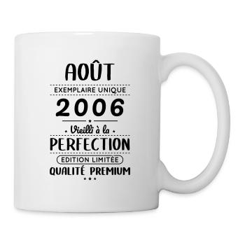 18th Anniversary - August 2006 Perfection - Mug - white - Right