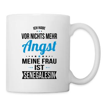 Ma femme est sénégalaise - idée cadeau humour - Mug blanc - blanc - Droite