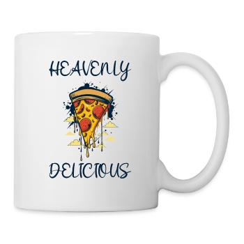 Heavenly Delicious Pizza Slice - Mug - white - Right