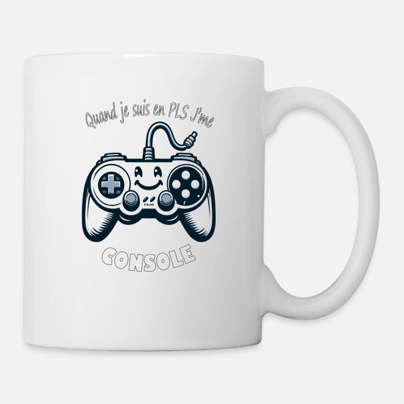 Console - Mug blanc - blanc