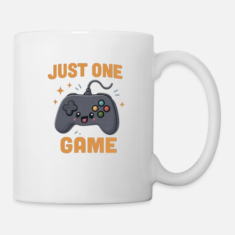 Just One Game – Cute Kawaii Controller - Mug - white