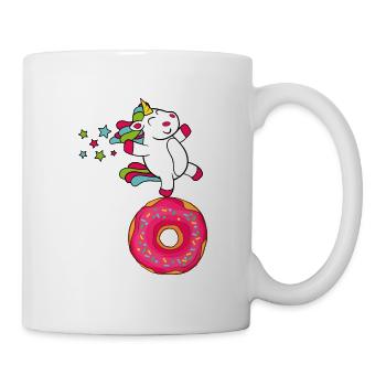 Donuts Confiserie Cookie Törtchen Kuchen Torten - Tasse - Weiß - Rechts