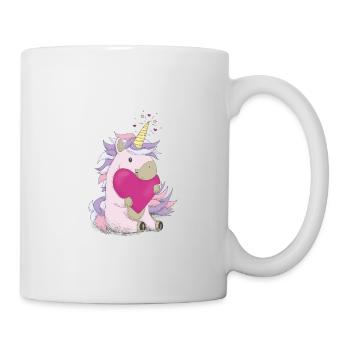 Unicorn Heart - Mug - white - Right
