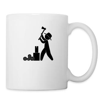 Lumberjack Ranger axe - Mug - white - Right