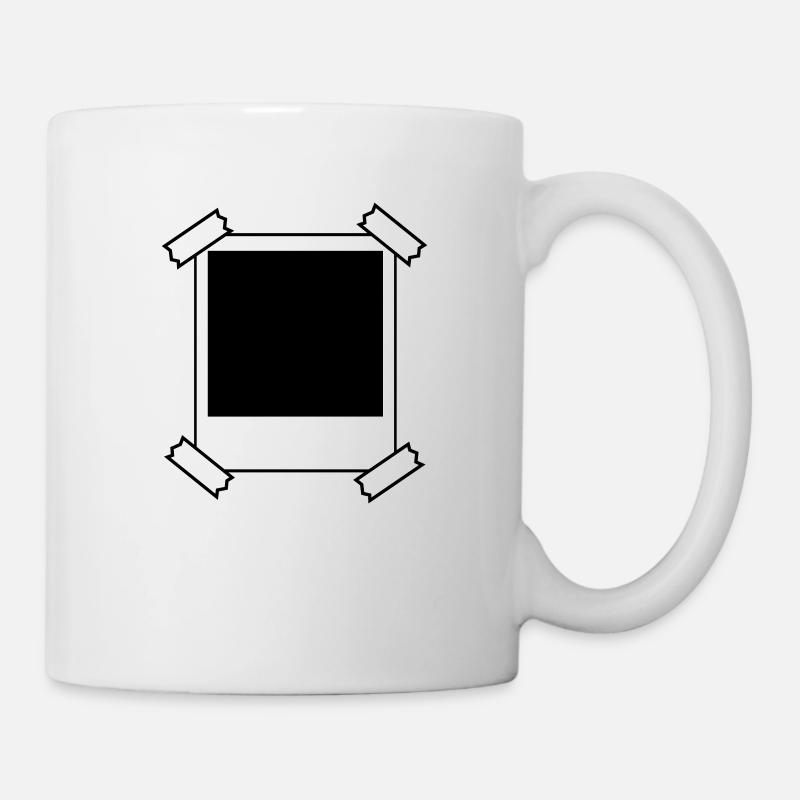 Sofortbild - Foto - Tasse - Weiß