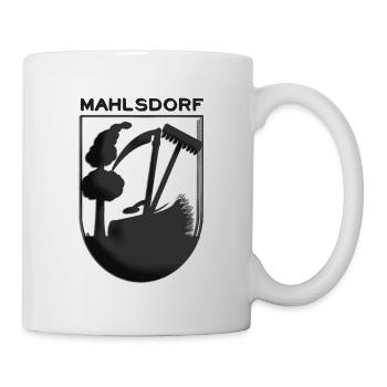 Mahlsdorf # Wappen 1987 - Tasse - Weiß - Rechts