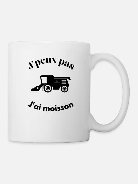 J'peux pas j'ai moisson - Mug blanc - blanc