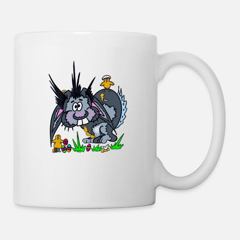 Easter with Kueken - Mug - white