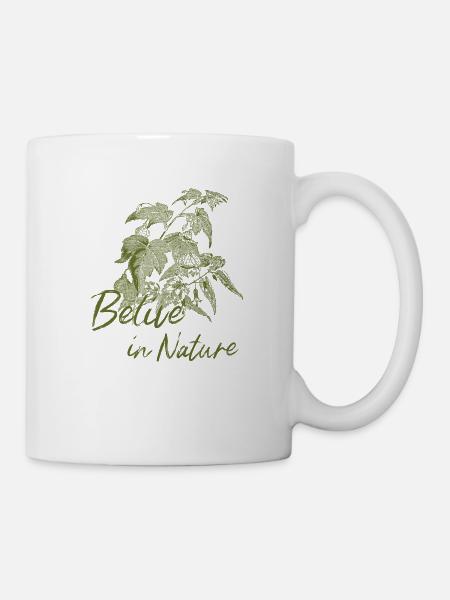 Je crois en la nature - Mug blanc - blanc