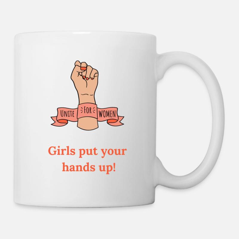 Feminism equality rights - Tasse - Weiß