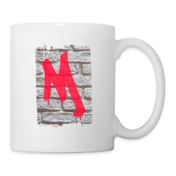 mur m - Mug blanc - blanc - Droite