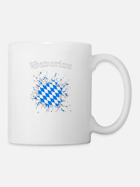Bavarian Bayern - Tasse - Weiß