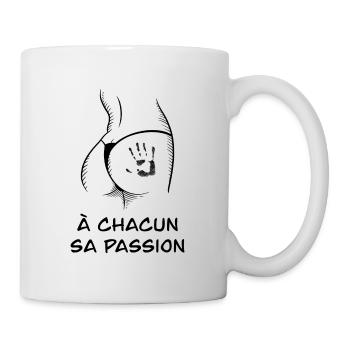A chacun sa passion - Mug blanc - blanc - Droite
