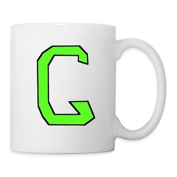 C - Just a letter! - by YoshiArt - Mug - white - Right