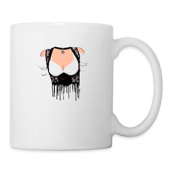 dirndl,volksfest,tracht - Tasse - Weiß - Rechts