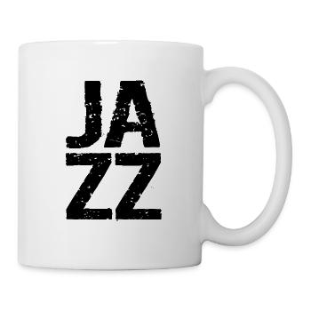 Amour du jazz, fan de jazz, musicien de jazz - Mug blanc - blanc - Droite