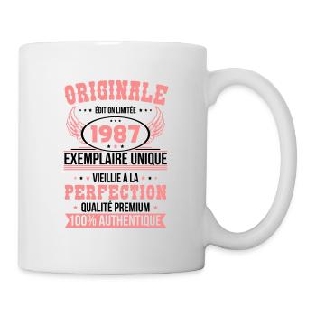 Anniversaire 35 ans - Originale - 1987 - Mug blanc - blanc - Droite