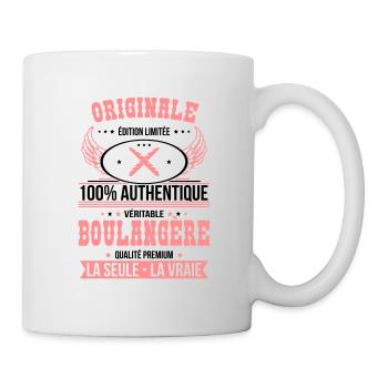 Authentique et véritable boulangère - Originale - Mug blanc - blanc - Droite