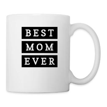 best mom - Mug blanc - blanc - Droite