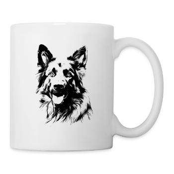 German Shepherd - Mug - white - Right