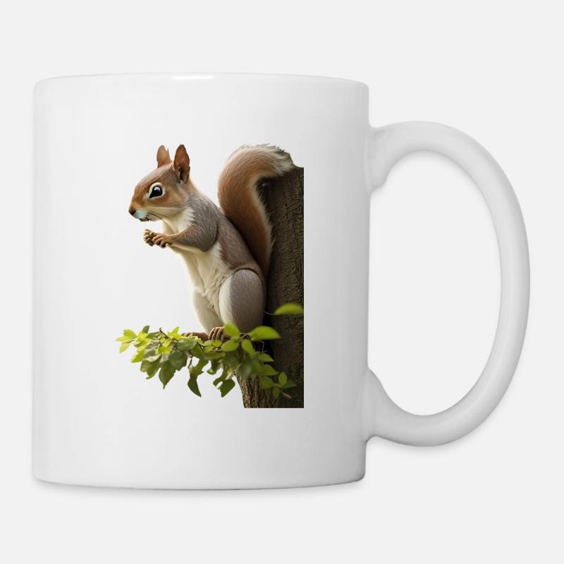 Écureuil - Mug blanc - blanc