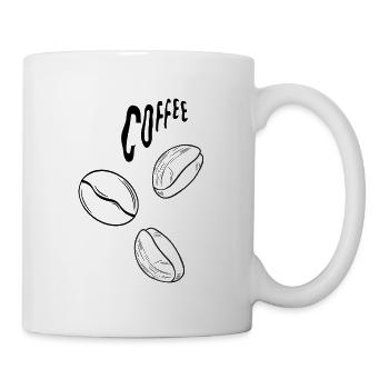 Coffeee - Tasse - Weiß - Rechts