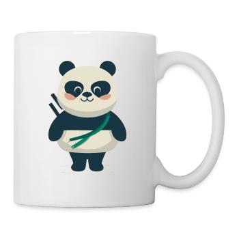 Panda - Tasse - Weiß - Rechts