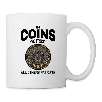 Coin Collecting Collector Numismatic Numismatist - Mug - white - Right