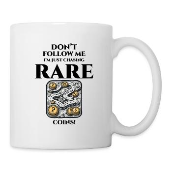 Coin Collecting Collector Numismatic Numismatist - Mug - white - Right