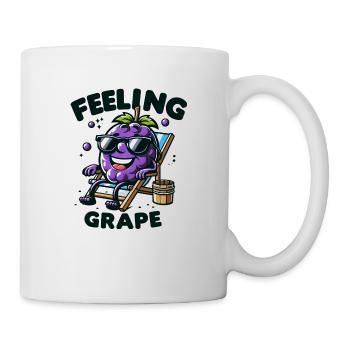 Feeling Grape - Tasse - Weiß - Rechts