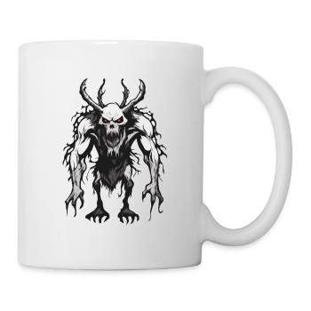 Wendigo / böser Geist / Besitzergreifend / Horror - Tasse - Weiß - Rechts