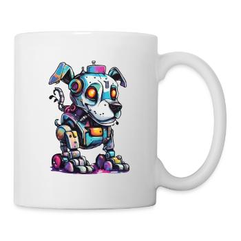 Robot Animal / AI / Mechanized Animals / Comic - Mug - white - Right