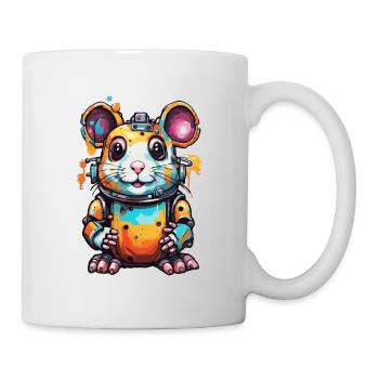 Robot Animal / AI / Mechanized Animals / Comic - Mug - white - Right