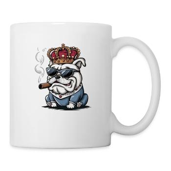 Cooler Hund - Tasse - Weiß - Rechts