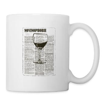 Novinophobie - Tasse - Weiß - Rechts